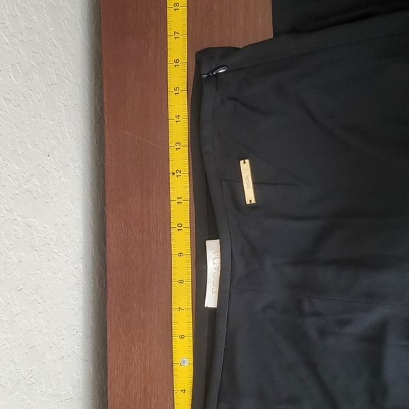 VTG Escada designer black palazzo pants cropped wide leg pants - Picture 7 of 12